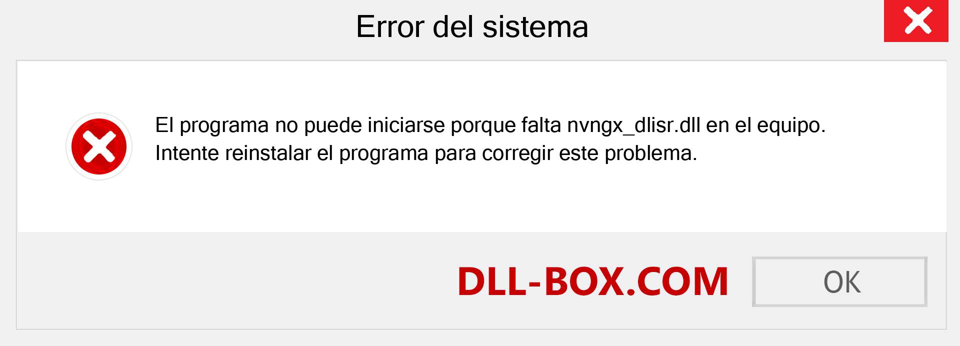 ¿Falta el archivo nvngx_dlisr.dll ?. Descargar para Windows 7, 8, 10 - Corregir nvngx_dlisr dll Missing Error en Windows, fotos, imágenes